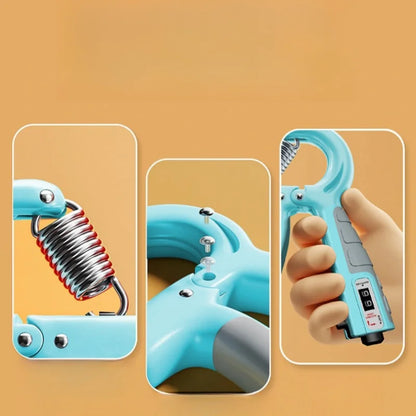 5-60kg Adjustable Hand Grip Strengthener Hand Grip Trainer With Counter Wrist Forearm And Hand Exerciser For Muscle Building