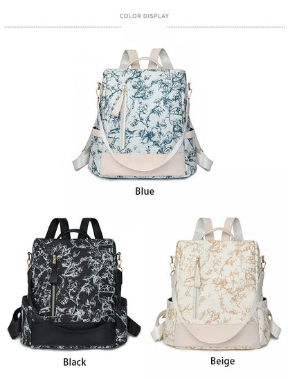 Fashionable Women's Bags, Trendy Backpacks, Large-Capacity Simple Handbags, Retro-Style Casual Bags, High-End Shoulder Crossbody Bags, Student Bags, Multi-Purpose Storage Bags