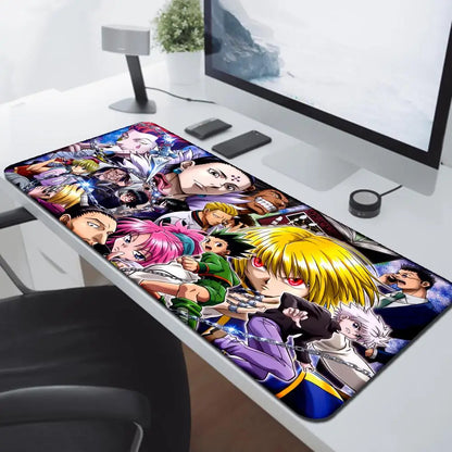Mouse Pad Gamer Home New HD XXL MousePads Desk Mats Hunter x Hunter Natural Rubber Anti-slip Office Carpet Gamer Mice Pad