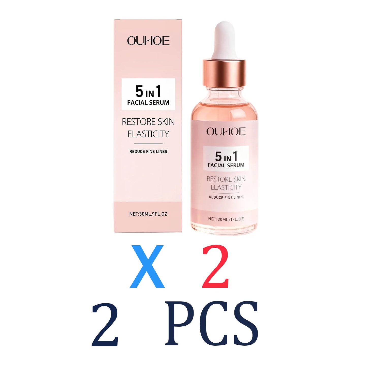 Facial Serum for Deep Hydration Anti Aging Winter Skincare Gift Set with Moisturizing Repair Dry Skin Care Sensitive Skin