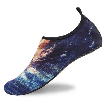 Beach Sock Barefoot Shoes Unisex Water Shoes Men Women Swimming Upstream Sneaker Quick Dry Light Yoga Aqua Shoe Striped Colorful
