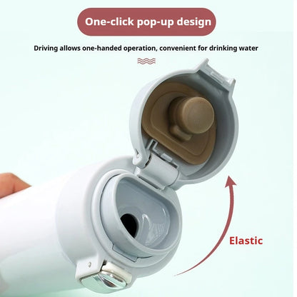 500ml Stainless Steel Thermal Mug Outdoor Thermos Cup Portable Vacuum Flasks Cold and Hot Thermo Bottle Coffee Mug Water Bottle
