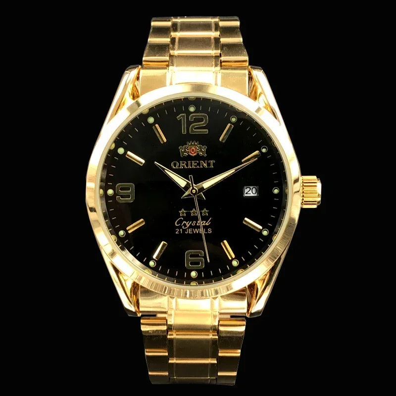 Orient Watches High Quality AAA Clock Brand New Top Men's Watch Luxury Multi-Function All-Steel Automatic Mechanical Tourbillon