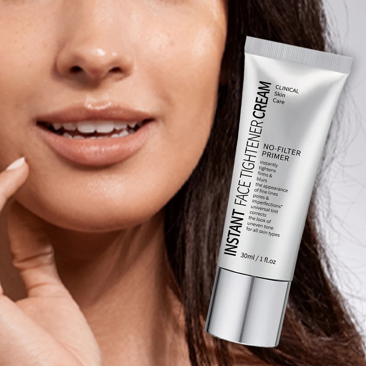 Facial fast -acting firming cream Moisturizer Before the isolation cream, light moisturizing, the skin brighten the skin color