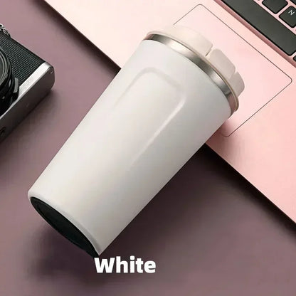 1pc 380/510ML Travel Stainless Steel Coffee Cup Thermal Mug Leak-Proof Thermos Bottle Tea Coffee Mug Vacuum Flask Insulated Cups