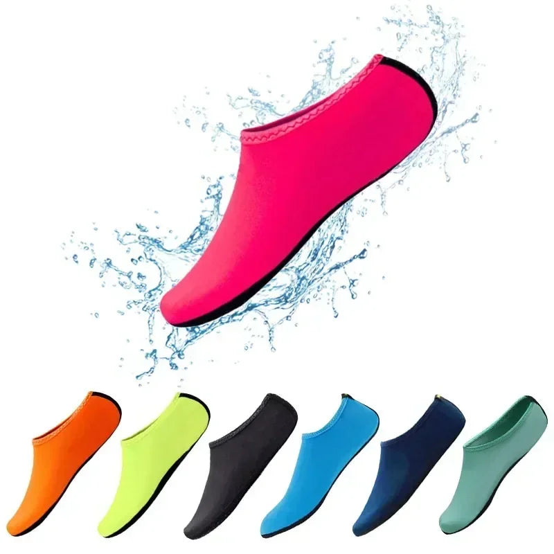 Non-Slip Unisex Water Shoes for Swimming Diving Beach Summer Aqua Socks Flat Sandal Seaside Sneakers for Men Women Accessories