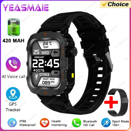 Smart Watch With Flashlight Function, Wireless Calls, Health Monitor，Message Reminders, Suitable For Iphone And Android Phones