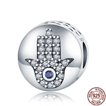 Hot Sale 925 Silver Color Evil Eye Charm Demon Eye Bead For Original  Bracelet&Bangle DIY Making Fashion Jewelry Gift