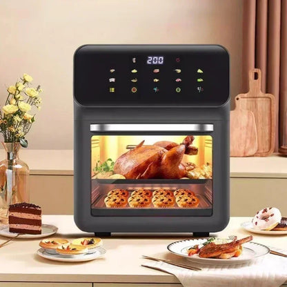 New Visual Air Fryer 110V/220V 15L Large Capacity Home Visual Air Fryer Oven Kitchen Appliance Freidoras De Aire
