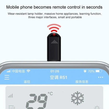 Appliances Wireless Infrared Remote Control Adapter Smart App Control Phone Infrared Transmitter For IPhone Android Phone