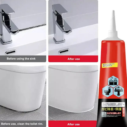 All-Purpose Mold and Mildew Remover Gel Effective Eco Mold Mildew Cleaner for Bathroom Washing Machine Refrigerator Strip rnIgYq