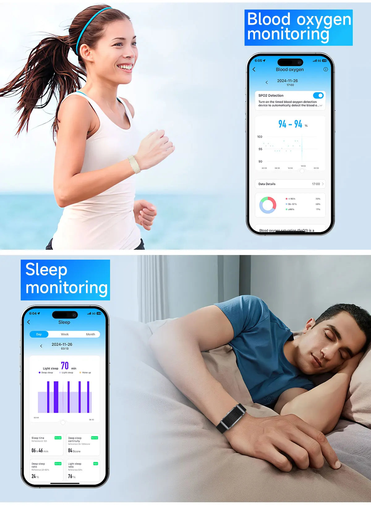 2025 New Smart Watch For Andrio IOS Fitness Sport Smart Bracelet Heart Rate Blood Oxygen Health Monitor Men Smartwatch Women