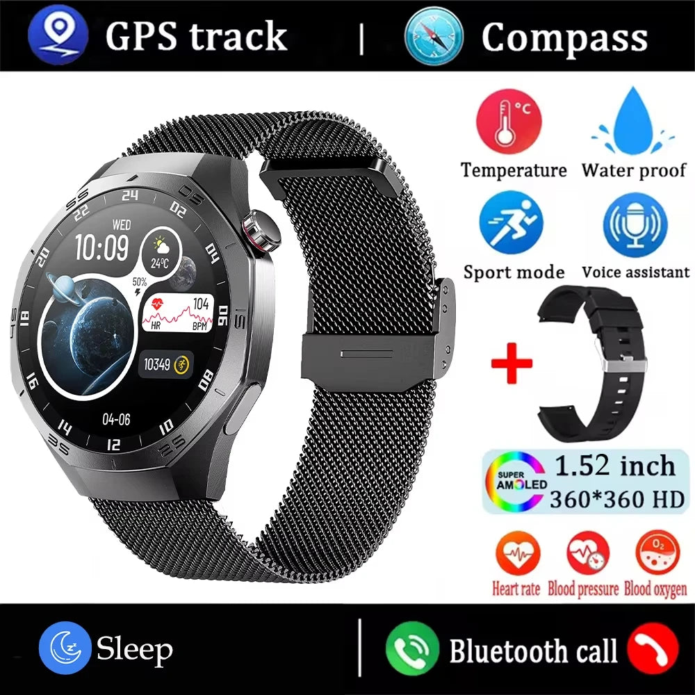 2025 SmartWatch For Ios Android Men Waterproof Smartwatch Women Sleep Monitor Message Fitness Tracker Sport Watches SMS Gift
