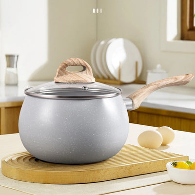 1PC Stainless Steel Stock Pot Kitchen Gadget for Soups And Stews Durable Easy to Clean Essential Home And Garden Cooking Tool