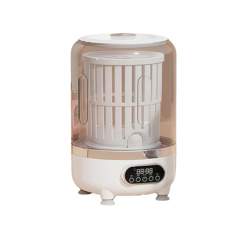 New USB Charging Washing Machine Portable Underwear Cleaner 3L Fully Automatic Socks Washing Machine Dehydratable Laundry Bucket