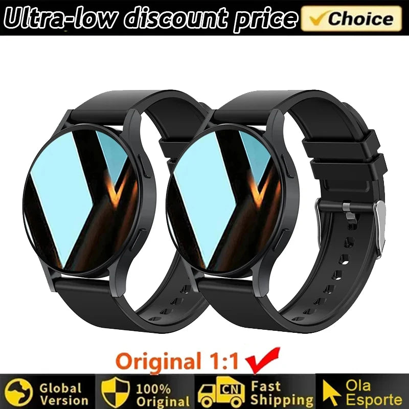 Smartwatch Women Watch 6 Health Monitoring Watch Waterproof Voice Assistant Bluetooth Call Smart Watch 2025 New Sports Watch