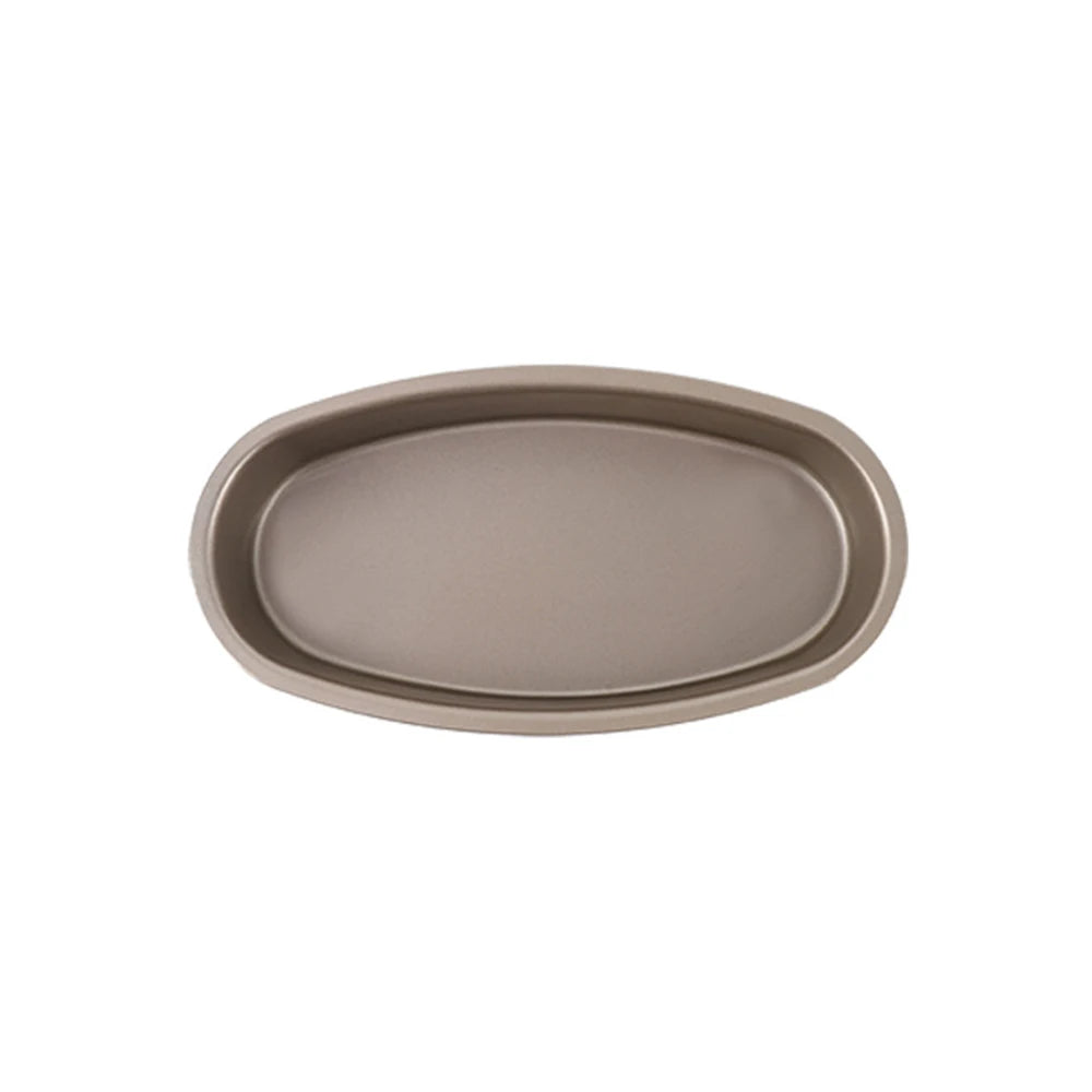 23Cm Oval Non-stick Pans Carbon Steel Cheesecake Bread Loaf Baking Mold Tin Tray Baking Tool Kitchen Accessories