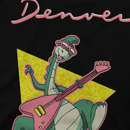 Retro 80s Animated Cartoon Unique TShirt Denver  The Last Dinosaur Leisure T Shirt Newest T-shirt For Men Women