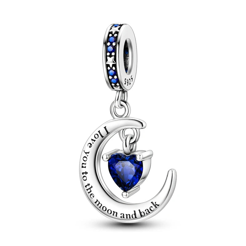 Charm Hot Sales 925 Silver Original Charms Beads Fit Pendant Charm Bracelet Dangle for Women DIY Fine Jewelry Making