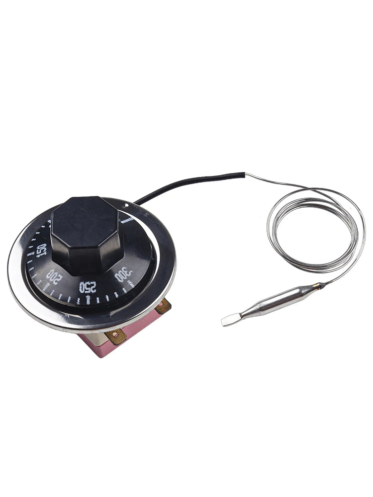 Home Appliances Electric Fan Thermostat 50-300℃ Thermostat 110-250V Compatible Auto-shutdown Feature For Electric Oven