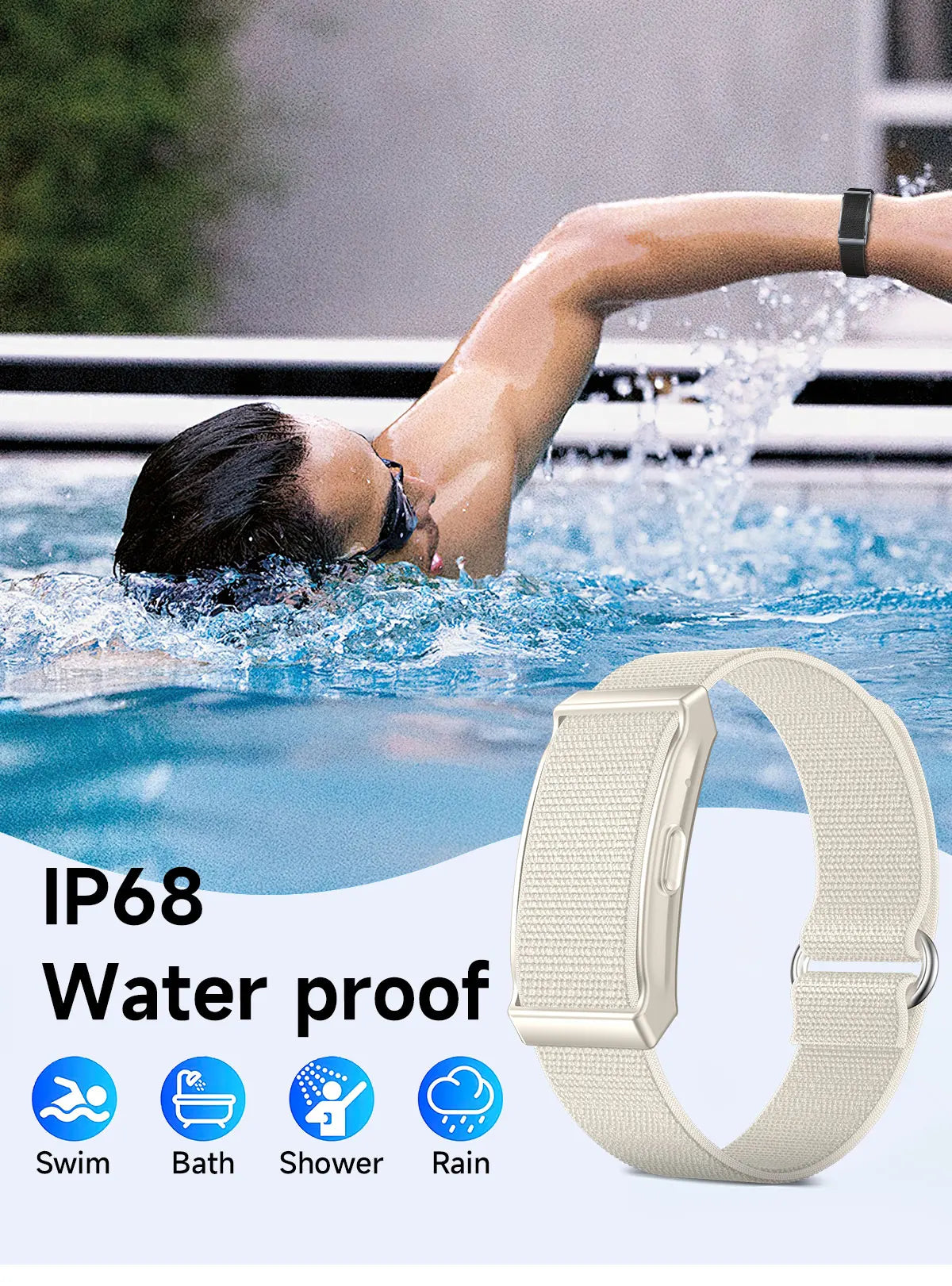 2025 New Smart Watch For Andrio IOS Fitness Sport Smart Bracelet Heart Rate Blood Oxygen Health Monitor Men Smartwatch Women