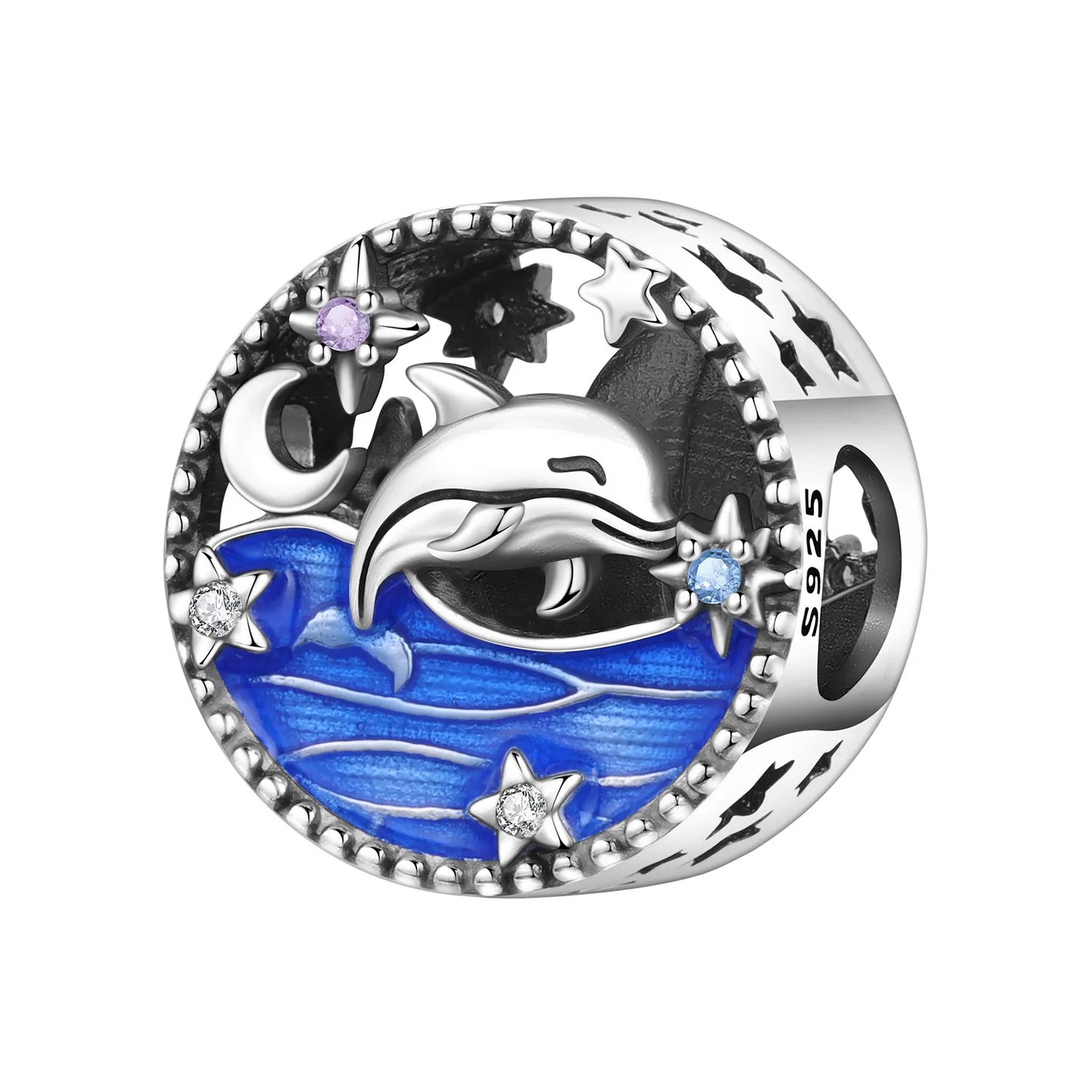 Leisurely 925 Sterling Silver Beach Trip Hawaiian Bikini Surf Coconut Tree Charm Fit DIY Bracelet Necklace Travel Souvenirs