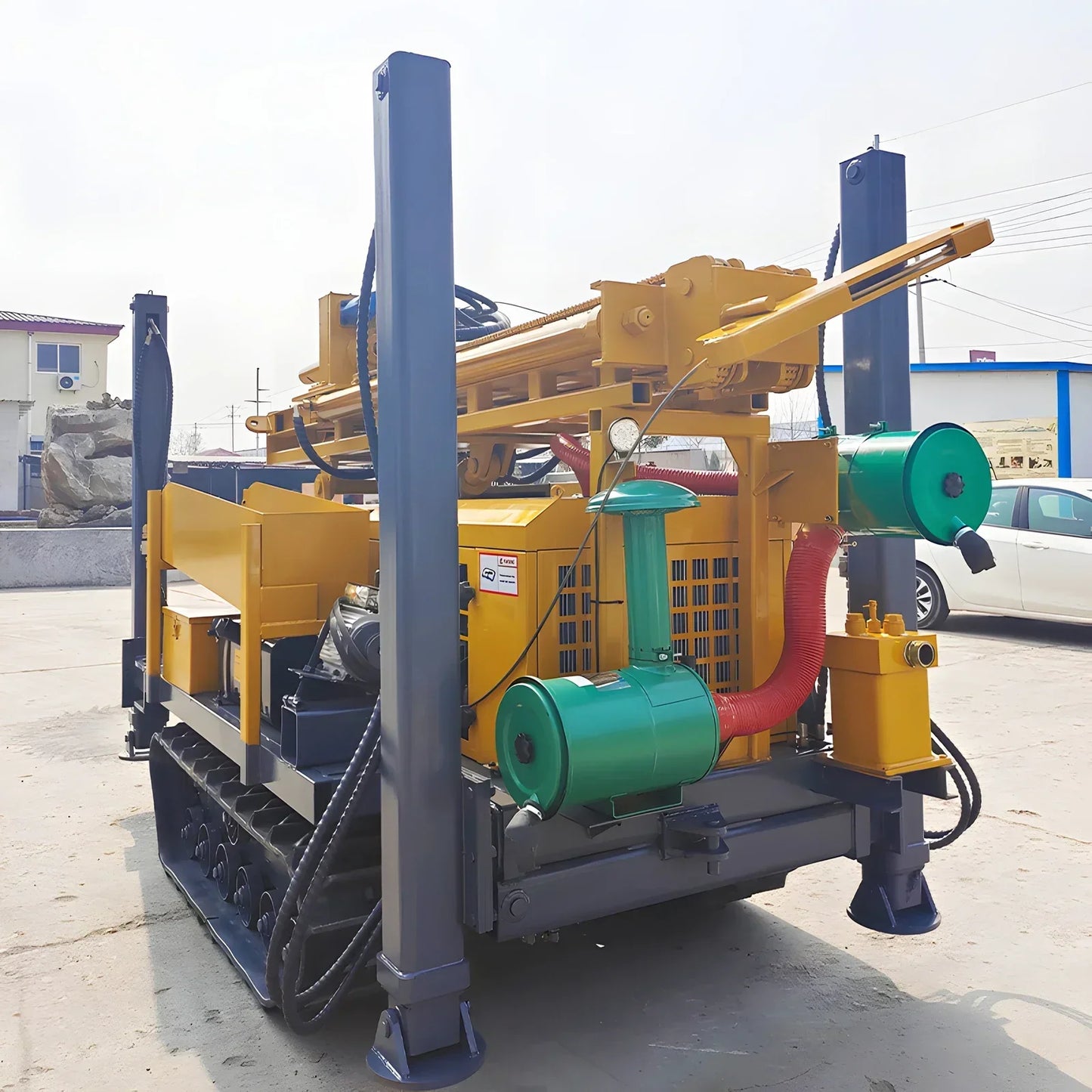 YUGONG Diesel Powered Rotary Water Well Drilling Rig with 600m Depth - Ideal for Industrial and Agricultural Water Projects