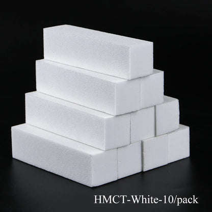 Pink Buffing Sanding Files Block Pedicure Manicure Care Sponge Nail Art Buffer Grindig Polishing No Hurt Nail Art Tools