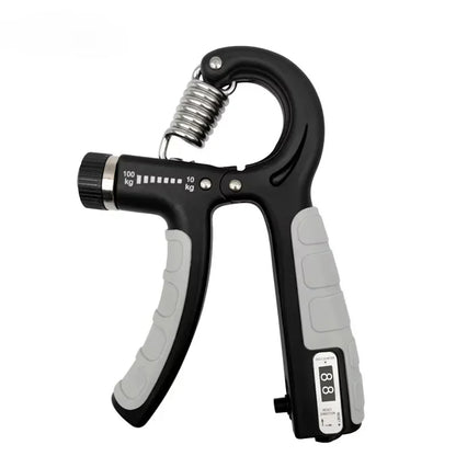 10-100kg Adjustable Counting Grip Strengthener Portable Fitness Grip Strengthener Hand Training Device Grip Strengthener