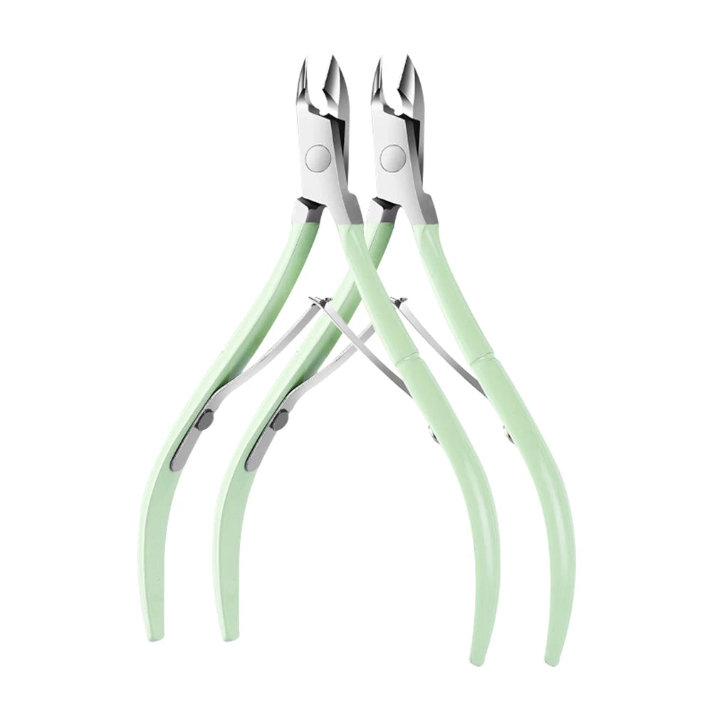 1/2/4Pcs Stainless Steel Cuticle Nail Nipper Clipper Cutter Nail Art Manicure Pedicure Care Trim Plier Cutter Beauty Nail Tools