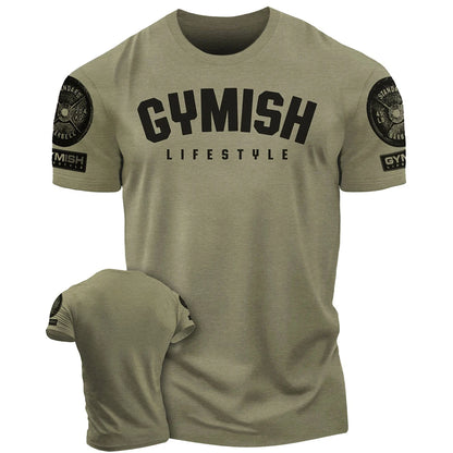 Men Gym Sportswear Muscle T-Shirt Top Fashion O-Neck Short Sleeve Outdoor Male Fitness Training Sports T-Shirts Casual Menswear