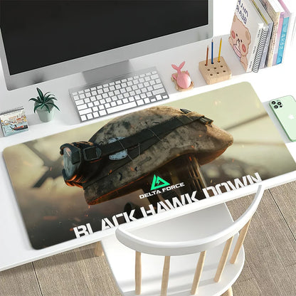 Game D-Delta Force Mouse Pad Large Desk Mat Keyboard Ergonomic Office Rubber Game PC Non-slip Anti-fray Home Custom Best Price