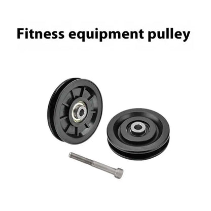 50-160MM Universal Gym Bearing Pulley Nylon Wheel Cable Fitness Equipment