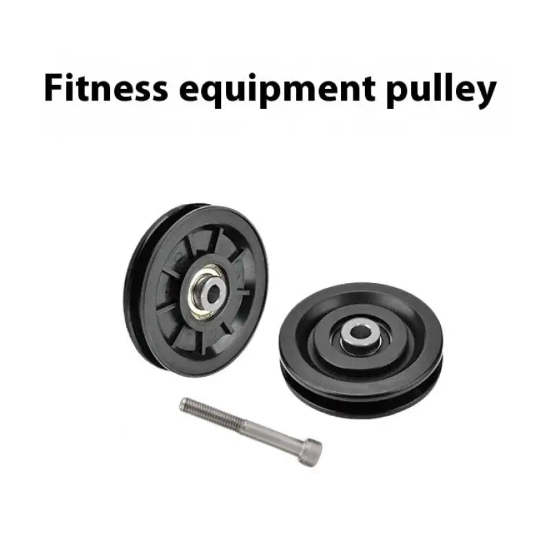 50-160MM Universal Gym Bearing Pulley Nylon Wheel Cable Fitness Equipment