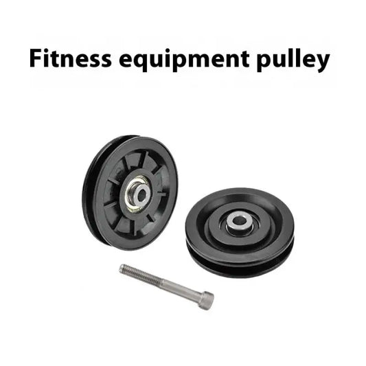 50-160MM Universal Gym Bearing Pulley Nylon Wheel Cable Fitness Equipment