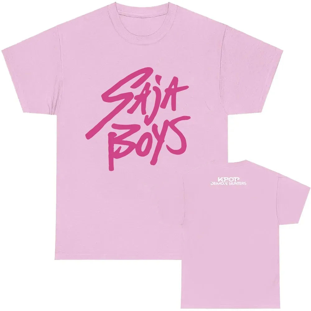 KPop Demon Hunters Tshirts Summer  Female Male  T-shirt Streetwear Hip Hop Fashion Casual T Shirt Tees