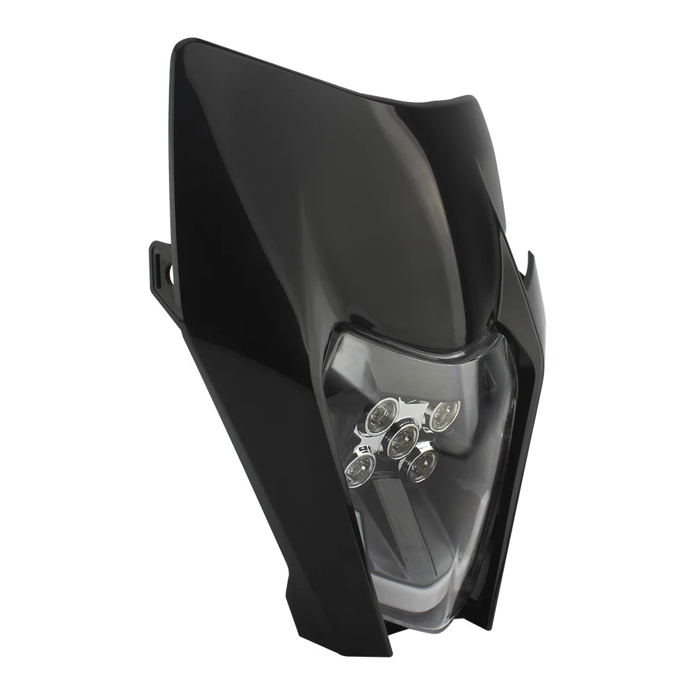Motorcycle Headlight Plate LED Headlamp for KTM EXC EXCF SX XC 150 250 350 450 Fairing Dirt Bike Motocross Accessories Enduro