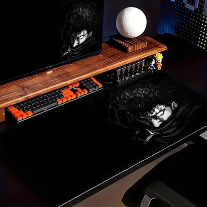 Berserk Guts Anime Mouse Pad Large Computer Office Game Table Mats XXL Rubber Anti-slip Gaming Keyboard Mousepads Long Desk Pads