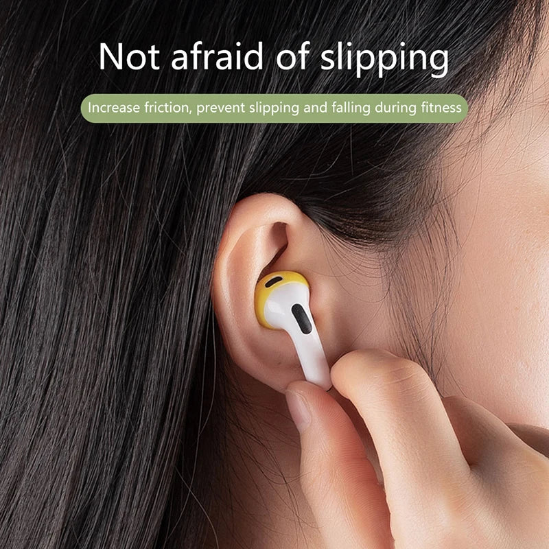 1pair Cover For AirPods 3 3rd Silicone Protective Case Skin Covers Earpads For AirPods 3 Generation Cover Tips Accessories