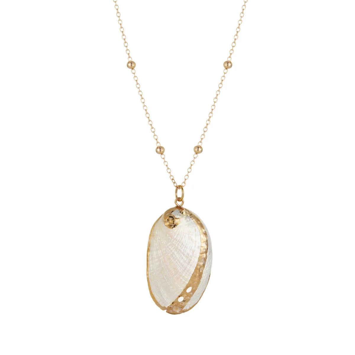 Bohemia Conch Shells Necklace Sea Beach Shell Pendant Necklace for Women Female Shell Cowrie Summer Party Gifts Jewelry choker
