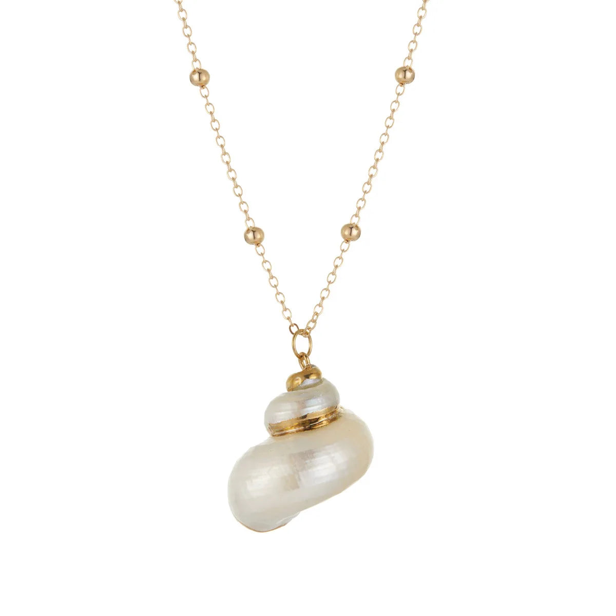 Bohemia Conch Shells Necklace Sea Beach Shell Pendant Necklace for Women Female Shell Cowrie Summer Party Gifts Jewelry choker