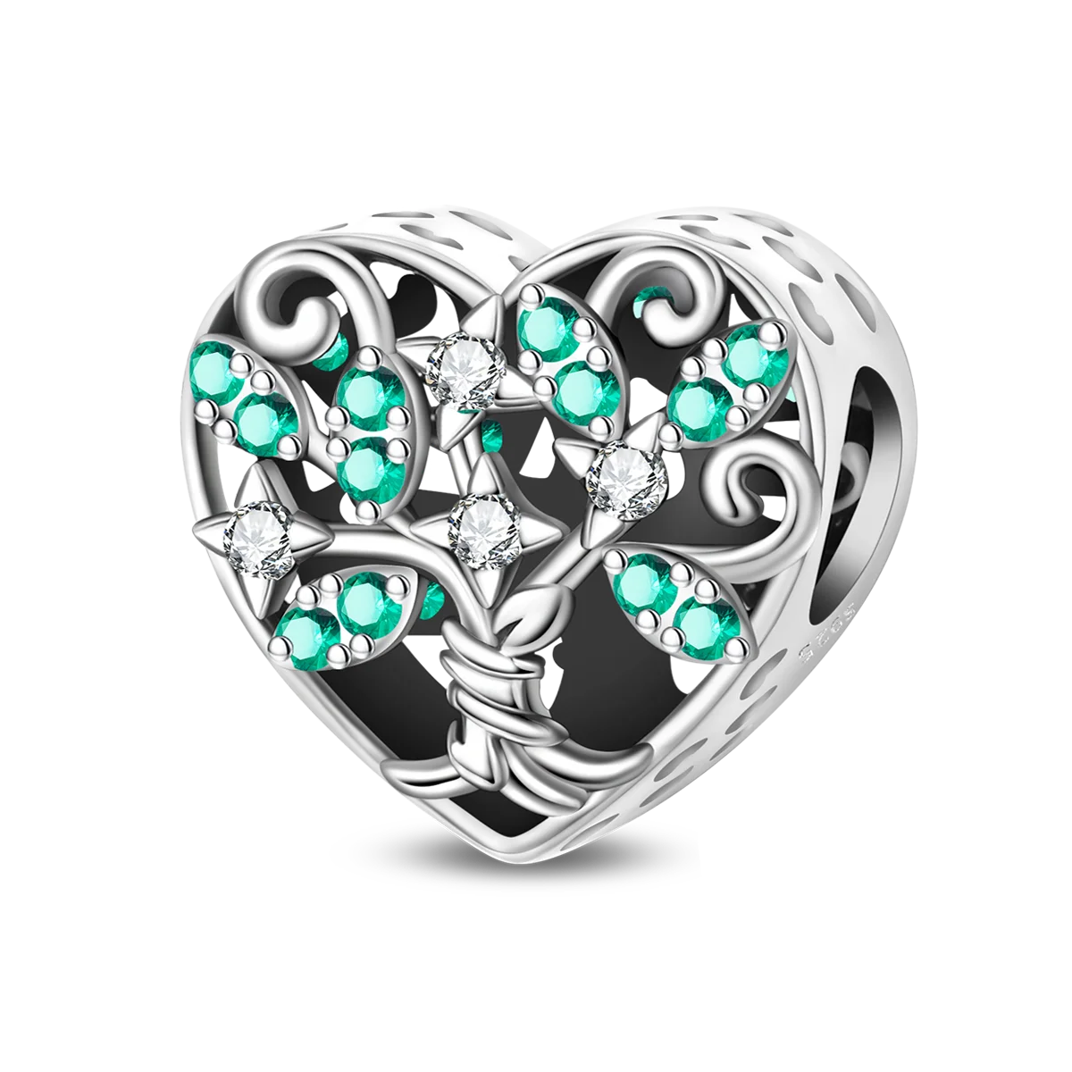 Lucky Clover Series Bead 925 Sterling Silver Original Charms Fit Pendant Charm Bracelet Dangle for Women DIY Fine Jewelry Making