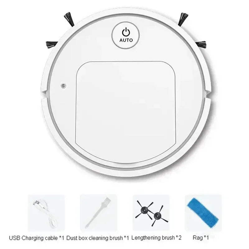 2025 New 5-in-1 sweeping robot mopping andvacuuming strong clean air purification intelligent robot household appliances