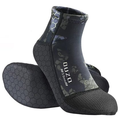New 3MM Neoprene Diving Socks Shoes Water Boots Non-slip Beach Boots Wetsuit Water Socks Snorkeling Surf Sand Proof Warm Socks