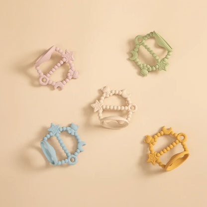 Baby Silicone Teether Soothing Molar Toy Cartoon Newborn Nursing Teething Gift Baby Accessories Kids Fingers Thumb Toys BPA Free