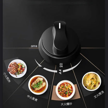 Gas Stove Desktop Double Burner Household Natural Gas Liquefied Stove Raging Fire Estufas De Gas Para Casa Cooktop