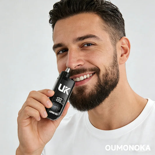 Portable electric nose hair trimmer, cut nose hair without harming the nasal cavity, put household appliances in your pocket