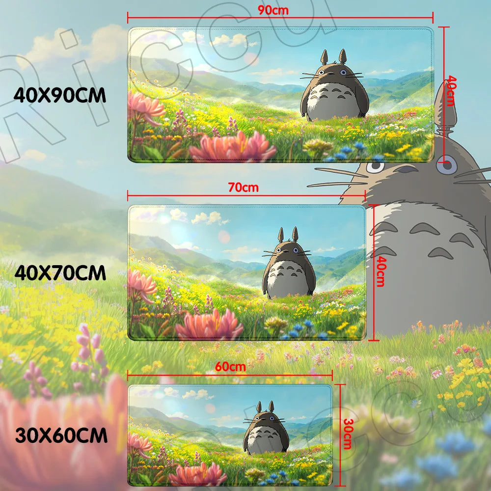 HD Xxl Office Computer PC Accessories 400X900mm Table Mat Gaming Kawaii Cat Mouse pad chinchilla Gamer Large Dragon Desk mat
