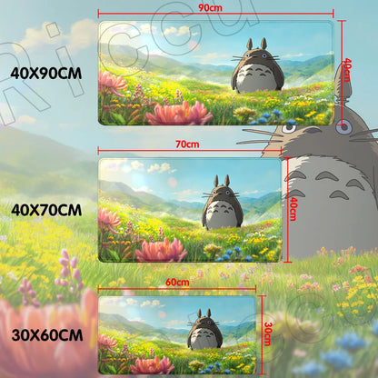 HD Xxl Office Computer PC Accessories 400X900mm Table Mat Gaming Kawaii Cat Mouse pad chinchilla Gamer Large Dragon Desk mat
