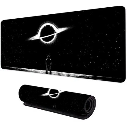 Space astronauts Mouse Pad Large Computer Office Game Table Mats XXL Rubber Anti-slip Gaming Keyboard Mousepads Long Desk Pads